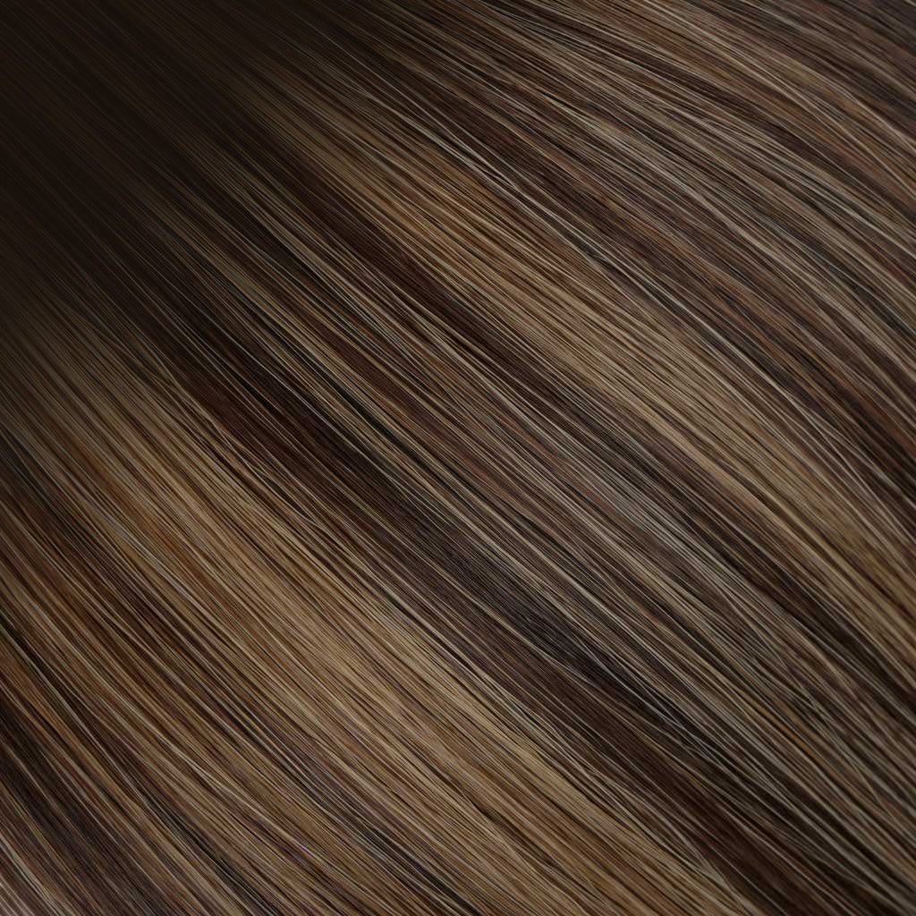 A sunkissed blend of golden and caramel blonde.
Coastal, effortless, luminous.